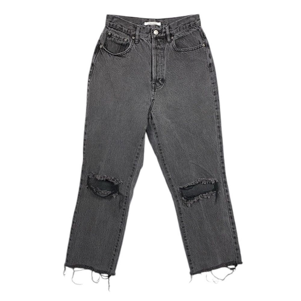 Pacsun Dad Jean Womens Size 26 Button Fly Ripped Raw Hem